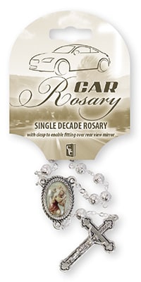St. Christopher Car Rosary – Single Decade
